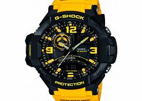 Casio Mens G-Shock Black Yellow