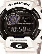 Casio Mens G-Shock World Time White Solar