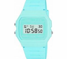 Casio Mens Pastel Blue Digital Watch
