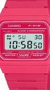 Casio Mens Retro Collection Pink Chronograph Watch