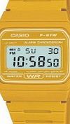 Casio Mens Retro Collection Yellow Chronograph
