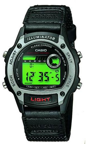 Mens Sport Illuminator Digital Watch W