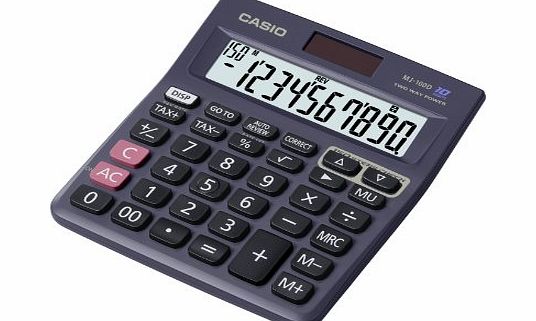 Casio MJ-100D-S-EH Calculator with Check and Correct Function