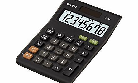 Casio MS-8B 8 Digit Tax Desk Calculator