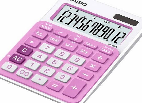 Casio MS20NC Colouful desk model in PINK