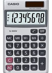Casio Pocket Calculator 8 Digit Display `CASIO