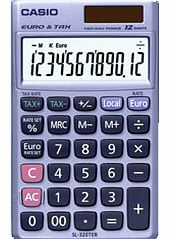Casio Pocket Calculator with Tax Calculations