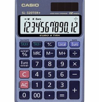 Casio SL320TER Pocket Calculator
