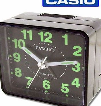 Casio TQ140-1 Beep Alarm Clock, Black
