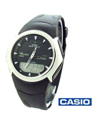 Casio Wave Ceptor Mens Watch (Black)