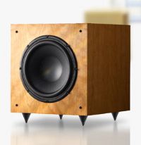 Castle Compact Subwoofer Rosewood
