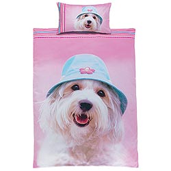 Cat & Dog Duvet Cover and Curtains