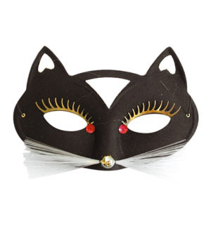 Cat eyemask, black