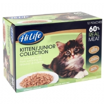 HiLife Kitten Cat Food Pouches 100G X 36 Pack