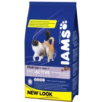 Iams Multicat Adult Cat Food With Chicken and