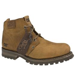 Male Erpillar Logic Boots Leather Upper Casual in Brown