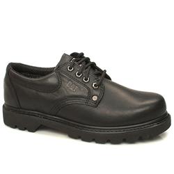 Caterpillar Male Falmouth Leather Upper in Black