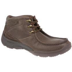 Caterpillar Male Teague Leather Upper Textile Lining Boots in Brown