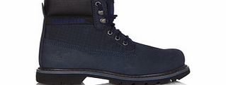 Mens Colorado navy leather boots