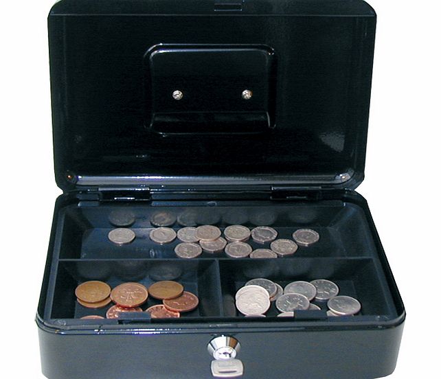 Cathedral Products 6in. Cash Box Black CBBK6