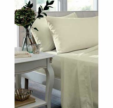 Catherine Lansfield Housewife Pillowcase - Cream