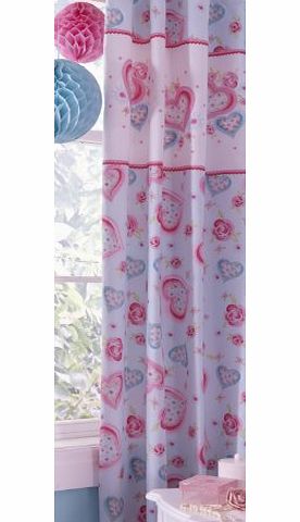 Catherine Lansfield Sweethearts Curtains -