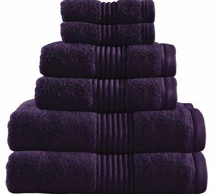 Zero Twist 6 Piece Towel Bale - Blackberry