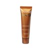 This Caudalie silky fluid enhances.  evens and brightens the complexion for an immediate.  natural h