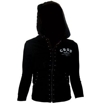 Girls Studded Glitter Hood T-Shirt