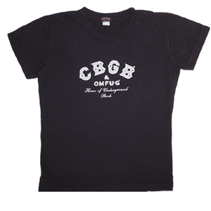 CBGB Vintage Logo Womens Tee