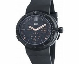 CCCP Mens Kashalot Black Automatic Watch
