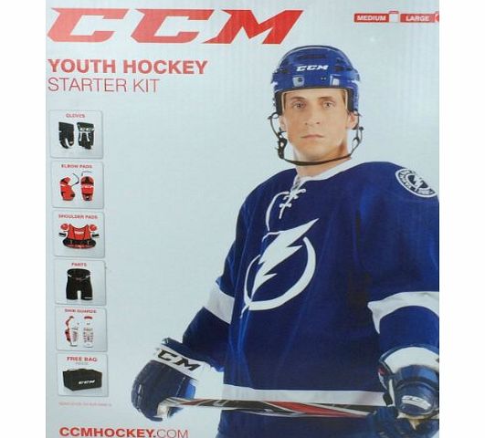 CCM Youth Hockey Starter Kit Large Age 7-9