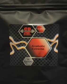 CD Sports ANABOLIC Extreme - 90 Pro Max Capsules - The Ultimate Extreme Muscle Hardening and Strength Agent