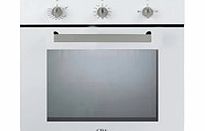 SG120WH White Single Fanned Gas Oven