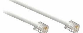 CDL Micro 10m ADSL Broadband Modem Cable~Lead ~ Wire ~ Cord - RJ11 plugs at both ends