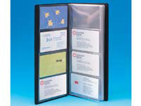 CEB CE black business card album with 96 card