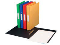 CEB CE red polypropylene 2 ring binder with 25mm