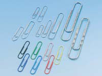 CEB CE small plain paper clips, 22mm, BOX of 100