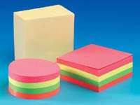CEB CE sticky note block, 75x75mm, 320 sheets of