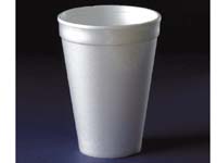 CEB Insulated foam cups, 12oz capacity, SLEEVE of 25