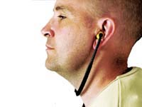 CEB Lightweight plastic stethoscope ear plugs, BOX