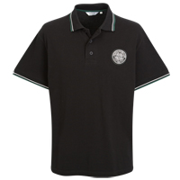 Celtic Basic Crest Polo - Black.