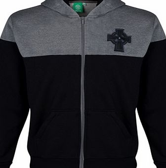 Celtic Cross Cut and Sew Hoodie - Boys Black 13636