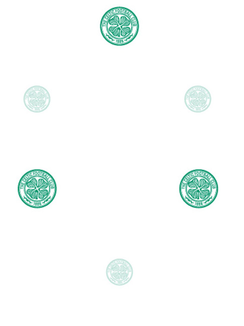 Celtic FC Crest Top White Design Wallpaper