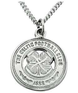 Celtic FC Sterling Silver Childrens Official Crest Pendant
