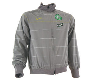 Celtic Nike 08-09 Celtic Woven Warmup Jacket (grey)