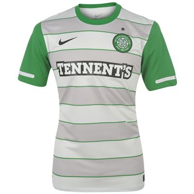 Celtic Nike 2011-12 Celtic Away Nike Football Shirt (White)