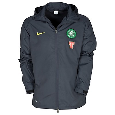 Celtic Nike 2011-12 Celtic Nike Basic Rainjacket (Black)