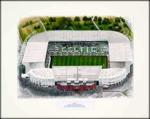 Celtic Stadium Print