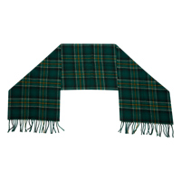 Celtic Tartan Scarf - Lambs Wool.